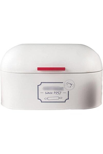 genric Bread Bin For Pantry Nordic Minimalist Desktop Iron Art Breadbox, Round Three-dimensional Flip Lid S