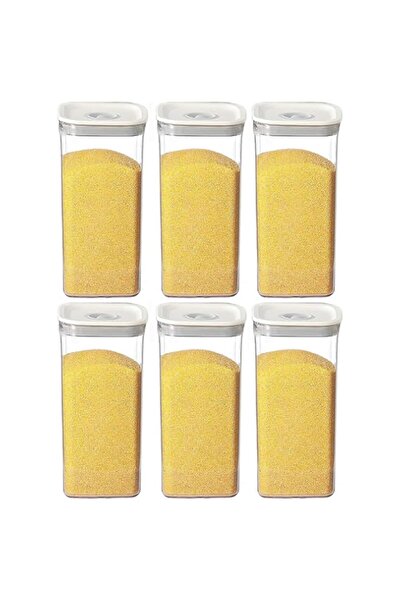 genric حاويات تخزين طعام محكمة الغلق من GGEROU، مجموعة من 6 قطع، خزان تخزين ب...