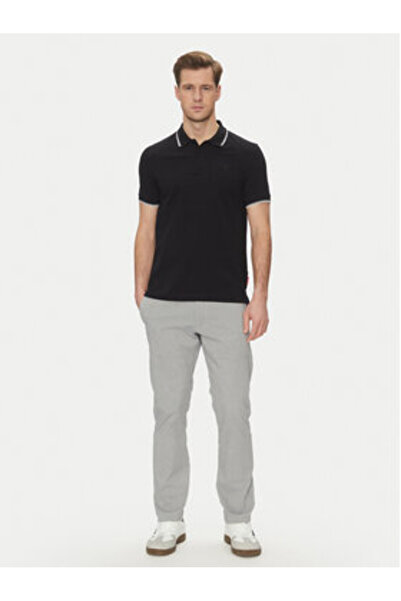 JOOP JEANS Ανδρικό Πόλο 10019372 30045613 Μαύρο