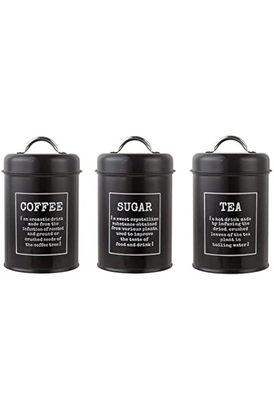 genric TOMVAES 3-Piece Vintage Airtight Kitchen Containers Decorations with L...