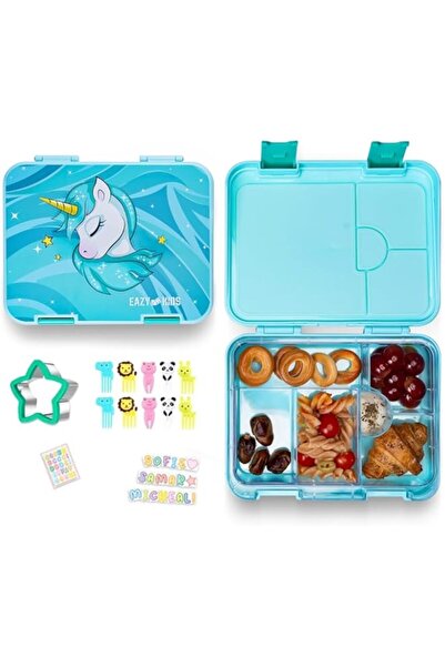 genric صندوق غداء بينتو قابل للتحويل للأطفال من 6 إلى 4 سنوات مع مجموعة قاطعة...