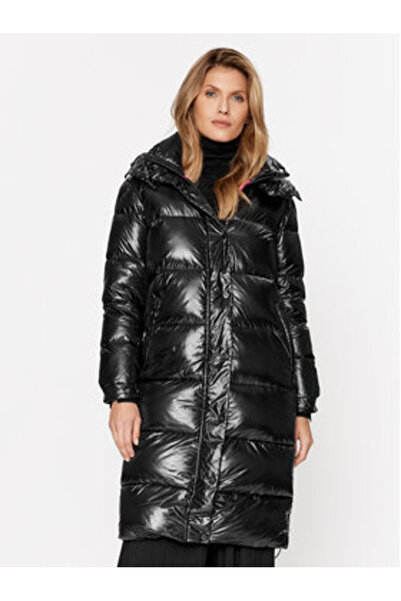 Silvian Heach Γυναικείο Μπουφάν με Πούπουλα GPA23351PI Μαύρο