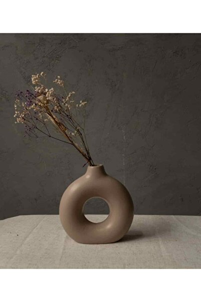 Maison Nur Candles&Decor Simit Vazo Küçük Boy Seramik