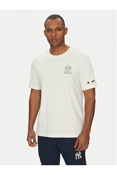 Champion Ανδρικό T-Shirt 221037 Λευκό