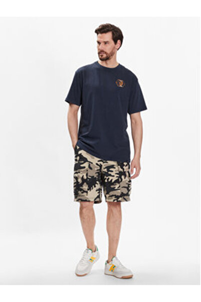 DC Ανδρικό T-Shirt ADYZT05235 Μπλε Σκούρο Μπλε