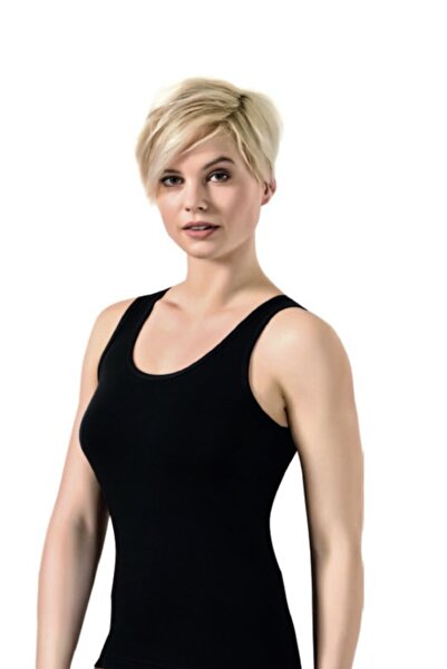 NightLove قميص داخلي من الليكرا بحمالات عريضة من أوزتاش 2641-A