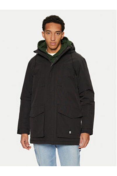 DC Ανδρικό Χειμερινό Μπουφάν ADYJK03200-KVJ0 Μαύρο
