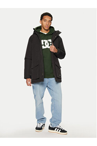 DC Ανδρικό Χειμερινό Μπουφάν ADYJK03200-KVJ0 Μαύρο