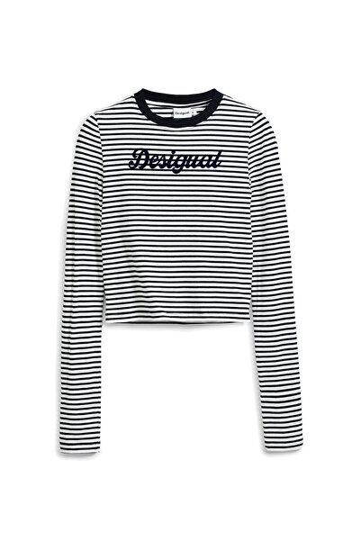 Desigual Γυναικεία Μπλούζα 25SWTK85 Μαύρη