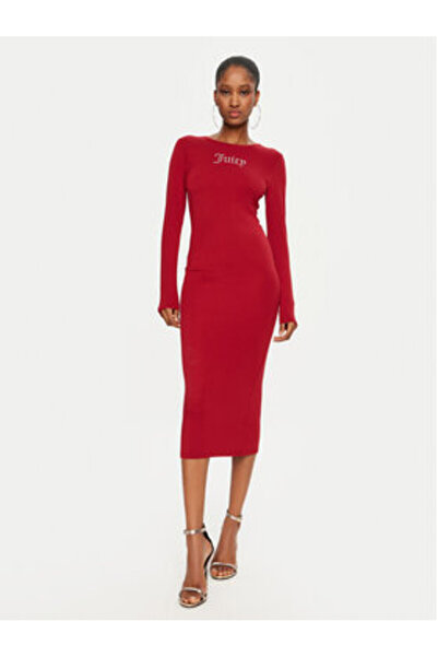 Juicy Couture Γυναικείο Φόρεμα Casual JCWED24309 Κόκκινο