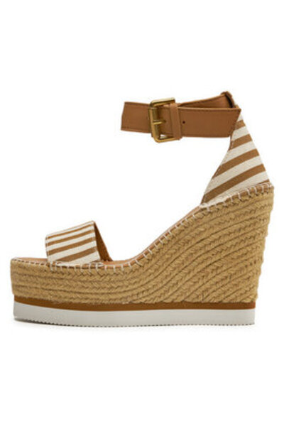 See By Chloe γυναικείες εσπαντρίγιες SB26152E καφέ