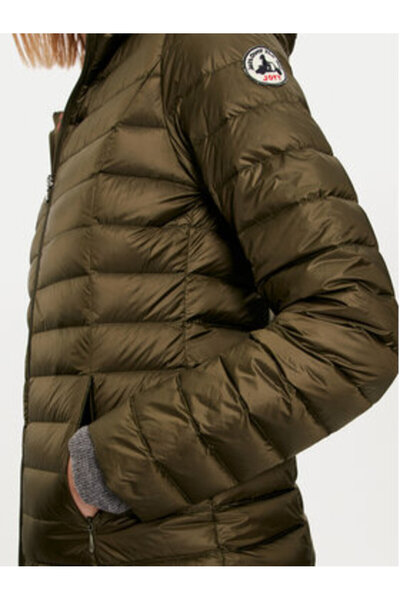 Jott Γυναικείο Μπουφάν με Πούπουλα P000WDOW01 Πράσινο