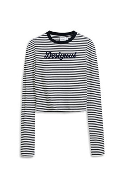 Desigual Γυναικεία Μπλούζα 25SWTK85 Μαύρη