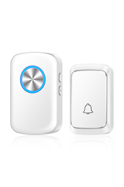 choice2 EU Plug White-1B1R Wireless Doorbell Samrt Home Welcome Door Bell US ...
