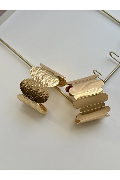 YOUES JEWELRY Kalın Kelepçe Bilezik Ayarlanabilir Unisex