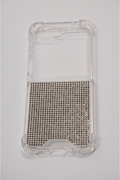 Case collection Samsung Galaxy Flip 7, El Yapımı, Diamonds, Taşlı, Şeffaf Sil...