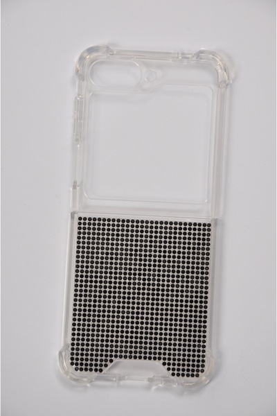 Case collection Samsung Galaxy Flip 7, El Yapımı, Diamonds, Taşlı, Şeffaf Sil...