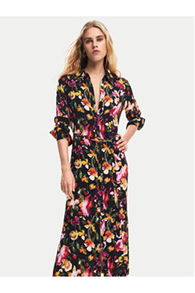 Desigual Γυναικείο Φόρεμα Πουκάμισο 24WWVW62 Πολύχρωμο