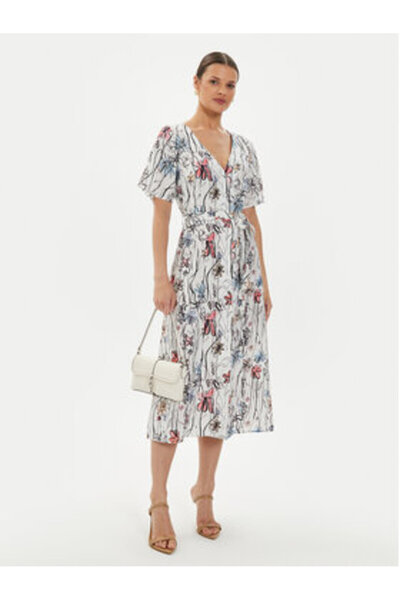 Desigual Γυναικείο Καλοκαιρινό Φόρεμα 24WWVWXA Πολύχρωμο