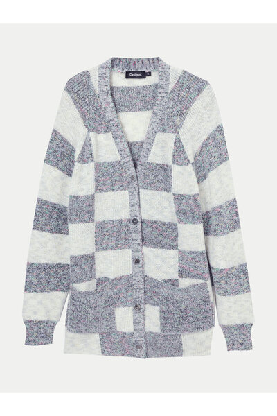 Desigual Γυναικεία Ζακέτα 24WWJF70 Μπεζ