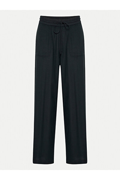 Kaffe Γυναικείο Παντελόνι από Υφασμάτινο 10508314 Μαύρο