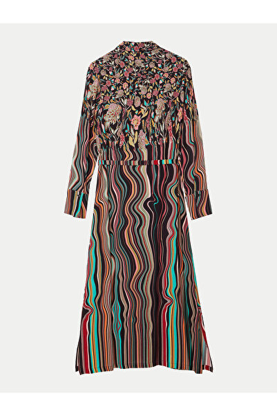 Desigual Γυναικείο Φόρεμα-Πουκάμισο 24WWVW65 Πολύχρωμο