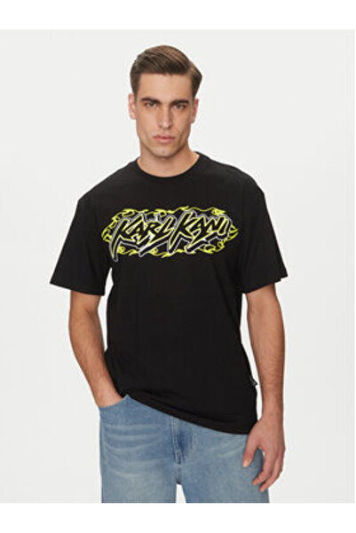 KARL KANI Ανδρικό T-Shirt 60300355 Μαύρο