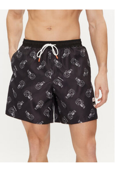 Karl Lagerfeld Ανδρικό Σορτς Παραλίας 241M2217 Πολύχρωμο