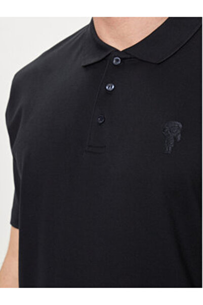 Karl Lagerfeld Ανδρικό Πόλο 745028 542232 Μπλε σκούρο