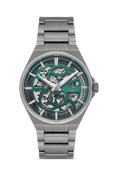 Hislon Solid Collection Sd157V-15Ss Men's Wristwatch