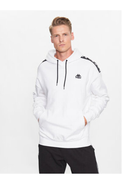 Kappa Ανδρικό Φούτερ 313007 Λευκό