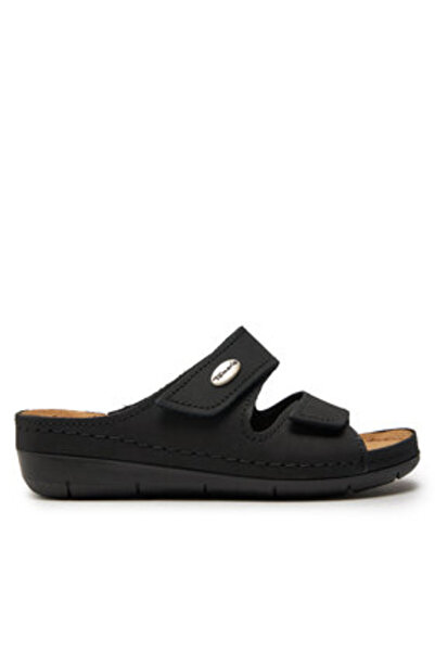 Tamaris γυναικείες σαγιονάρες 1-27510-41 μαύρες