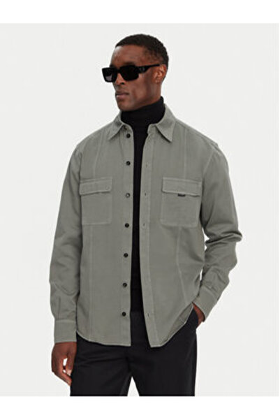 Dolce&Gabbana Ανδρικό Πουκάμισο Dolce Gabbana G5MA8T G8LH0 Πράσινο