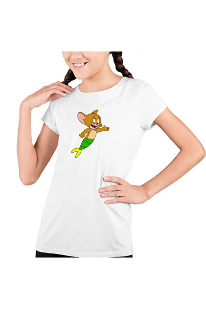 OEM Tricou Copii Fete Tom si Jerry Sirena