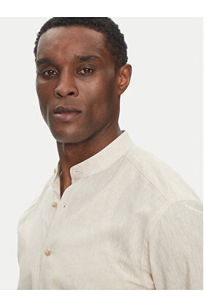 Karl Lagerfeld Ανδρικό Πουκάμισο 605035 552627 Μπεζ