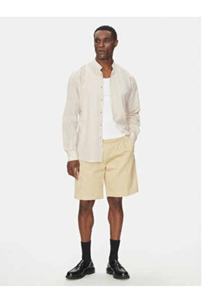 Karl Lagerfeld Ανδρικό Πουκάμισο 605035 552627 Μπεζ