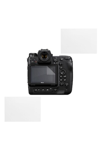 COMANDO Protection set compatible with Nikon Z 9, Focus Shield, 2 Resistant Silicone Films for Ec