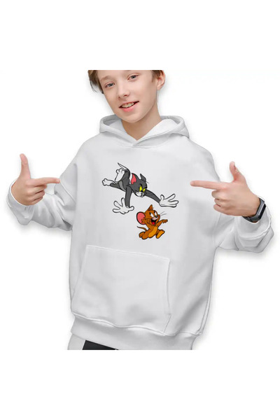 OEM Hanorac Copii Baieti Tom si Jerry Urmarire