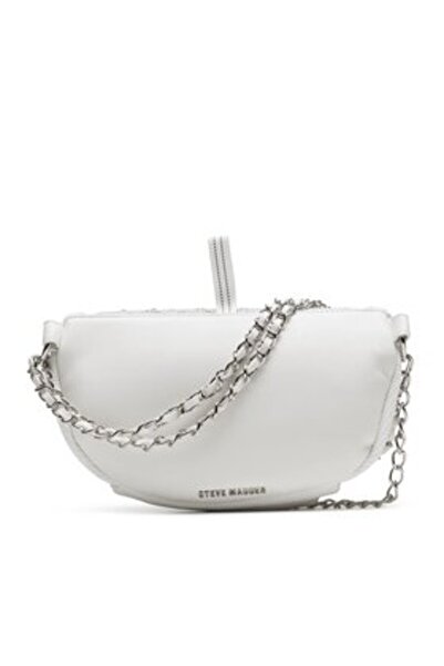 Steve Madden γυναικεία τσάντα μέσης SM13000640 λευκή