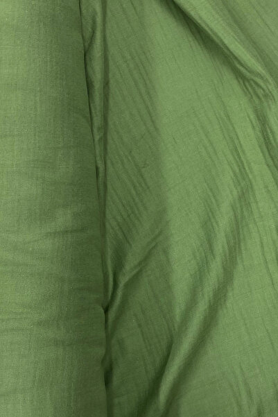 HarmonyAura Multi-Purpose Muslin Cotton Baby Blanket and Blanket Fabric Muslin Cloth Khaki 82