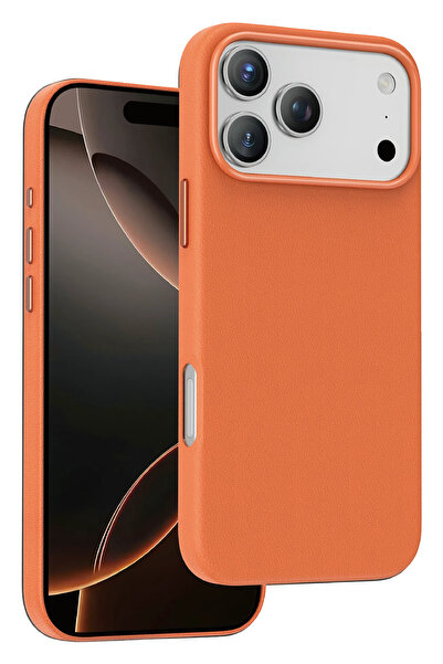 KeepHone iPhone 17 Pro Max & 18 Pro Max Kılıf Deri Kaplama Soft Görünüm Magsa...
