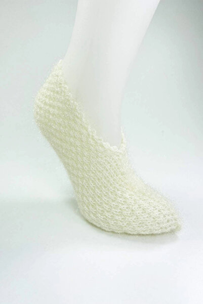 HarmonyAura Hand Knitted Winter Stylish Women's Wool Booties D5