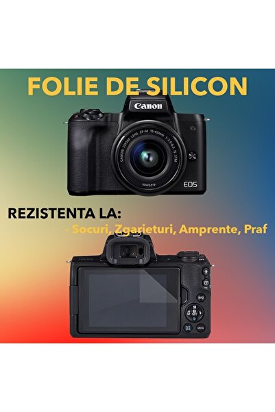 COMANDO Set protectie compatibil cu Canon EOS M50, Focus Shield