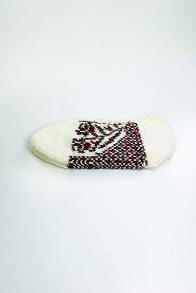 HarmonyAura 2 Pairs of Hand Knitted Winter Stylish Women's Wool Booties Set 2