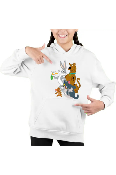 OEM Hanorac Copii Fete Tom Jeryy Scooby Doo Bugs Bunny