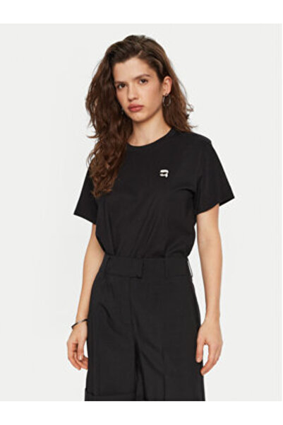 Karl Lagerfeld Γυναικείο T-Shirt A1W17025 Μαύρο