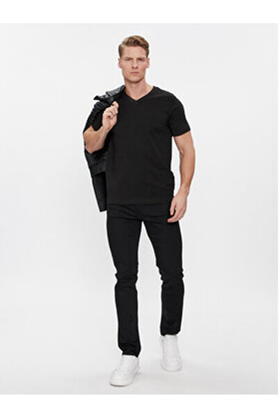 Karl Lagerfeld Σετ 2 ανδρικών μπλουζών 765001-500298 Μαύρο