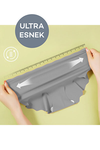 ALEXANDER HUD Kadın Buz İpek Dikişsiz İz Yapmaz Hayalet Ultra İnce Lazer Kesim Mikro Şeffaf Yüksek Bel Külot Korse