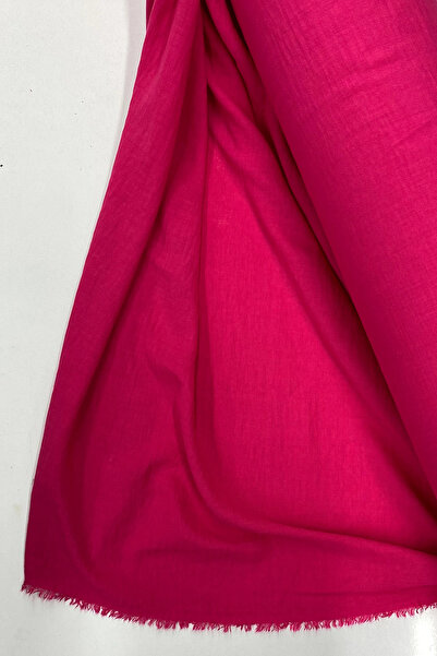 HarmonyAura Linen Fabric - Organic Fabric - Curtain Fabric - Thin Linen - Fabric Cover for Clothes Fuchsia 73