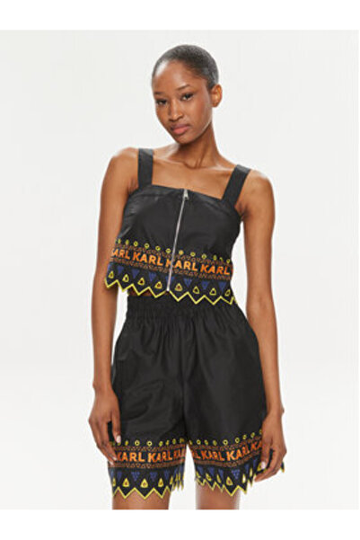 Karl Lagerfeld Γυναικείο Μπλούζα 241W1611 Μαύρο